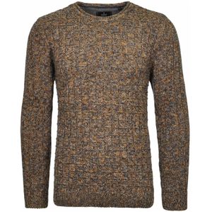 Ragman, Heren, Truien, Bruin, Maat: 2XL Katoen,