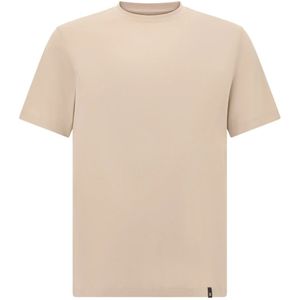 Boggi Milano - Shirt - Beige - Kwartmouw - Normale Pasvorm