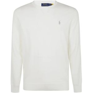 Polo Ralph Lauren, Heren, Truien, Wit, Maat: XL Katoen,