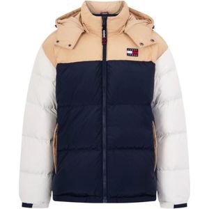 Tommy Jeans, Heren, Jassen, Veelkleurig, Maat: XL Poliester,