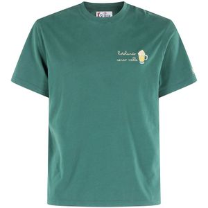 MC2 Saint Barth, Heren, Tops, Groen, Maat: L Katoen,