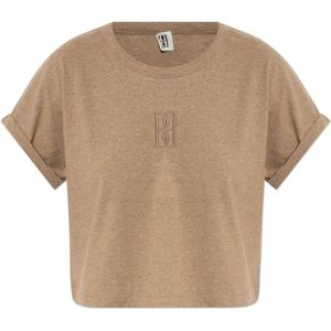 By Malene Birger, Dames, Tops, Beige, Maat: S Katoen,