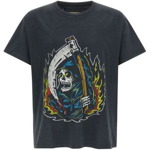 Gallery Dept., Heren, Tops, Grijs, Maat: L Katoen,