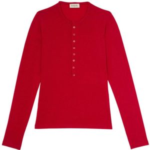 Guaja., Dames, Tops, Rood, Maat: 2XL