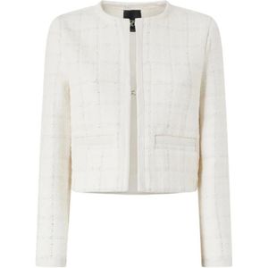 Pinko, Dames, Jassen, Wit, Maat: L Katoen,