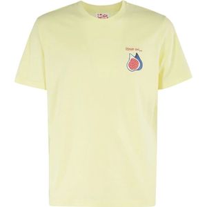 MC2 Saint Barth, Heren, Tops, Geel, Maat: S Katoen,