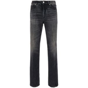 Ferragamo, Heren, Jeans, Zwart, Maat: S Denim,