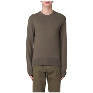 Dolce & Gabbana, Heren, Truien, Bruin, Maat: M Wol,