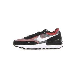 Nike Zwarte/Witte/Rode Waffle One Sneakers , Black , Heren , Maat: 38 1/2 EU