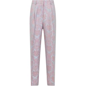 Dries Van Noten, Dames, Broeken, Blauw, Maat: XS