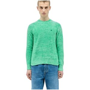 Acne Studios, Heren, Truien, Groen, Maat: 2XL Poliester,