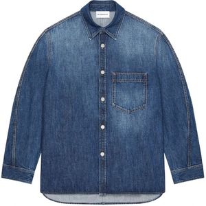 Givenchy, Heren, Jassen, Blauw, Maat: S Denim,