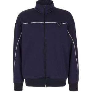 Valentino Garavani, Heren, Sweatshirts & Hoodies, Blauw, Maat: L Katoen,