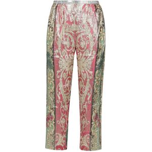 Mes Demoiselles, Dames, Broeken, Veelkleurig, Maat: S Zijde,