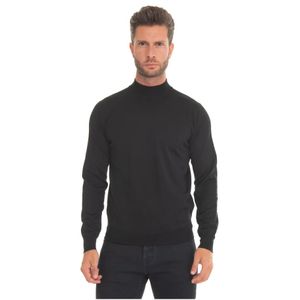 Hindustrie, Heren, Truien, Zwart, Maat: L Wol,