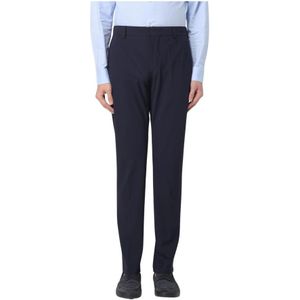 PT Torino, Heren, Broeken, Blauw, Maat: S Wol,