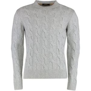 Moorer, Heren, Truien, Grijs, Maat: M Kasjmier,