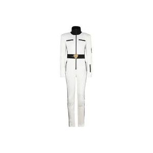 Balmain x Rossignol - monogram ski suit , White , Dames , Maat: XS