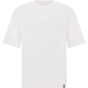 Boggi Milano - Shirt - Wit - Effen - Halve Mouw