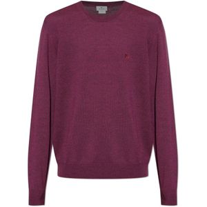 Etro, Heren, Truien, Paars, Maat: M Wol,