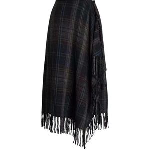 Ralph Lauren, Dames, Rokken, Zwart, Maat: M Wol,