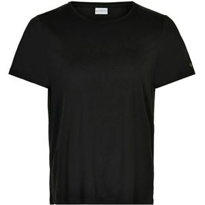 IN Front, Dames, Tops, Zwart, Maat: S Modal,