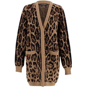 Dolce & Gabbana, Dames, Truien, Veelkleurig, Maat: XS Kasjmier,
