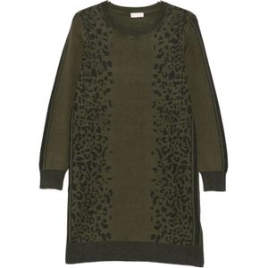 Liu Jo, Dames, Jurken, Groen, Maat: S