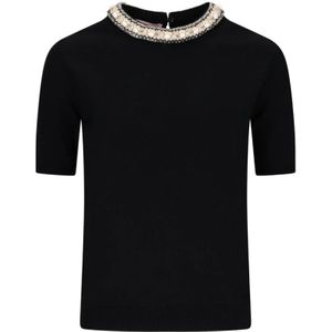 Valentino Garavani - Gebreide Trui - Zwart - Virgin Wool