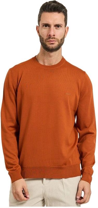 Hugo, Heren, Truien, Oranje, Maat: M Wol,