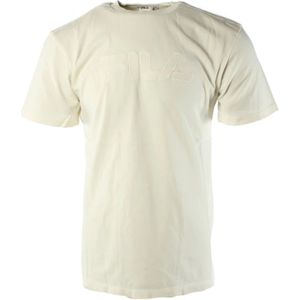Fila, Heren, Tops, Wit, Maat: S Katoen,