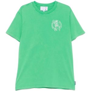 Maison Labiche, Heren, Tops, Groen, Maat: M