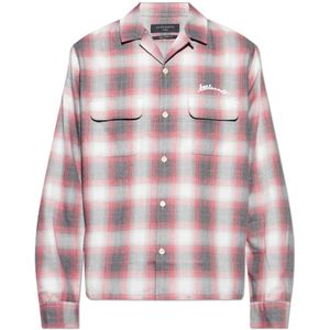 AllSaints, Heren, Overhemden, Roze, Maat: S