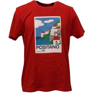 Harmont & Blaine, Heren, Tops, Rood, Maat: L Katoen,