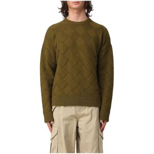 Bottega Veneta, Heren, Truien, Groen, Maat: M