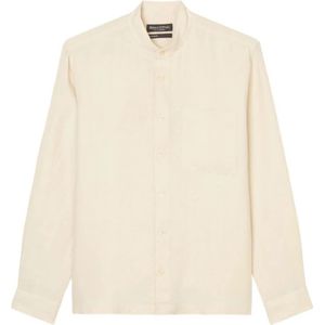 Marc O'Polo, Heren, Overhemden, Beige, Maat: L