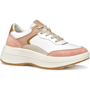 Geox, Dames, Schoenen, Wit, Maat: 37 EU Leer,