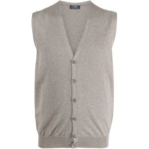 Barba, Heren, Truien, Grijs, Maat: L