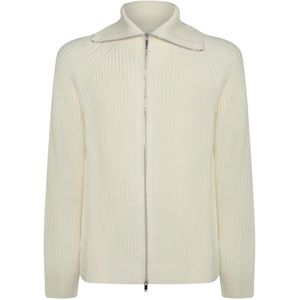 Incotex, Heren, Truien, Wit, Maat: M