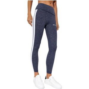 Palm Angels, Dames, Broeken, Grijs, Maat: XS Polyamide,