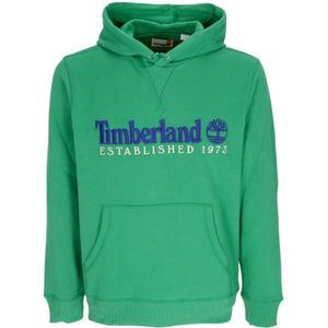 Timberland, Heren, Sweatshirts & Hoodies, Groen, Maat: S Katoen,
