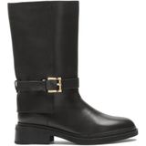 Kazar - Knielaarzen - Zwart - Leer