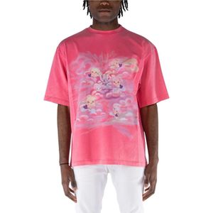 We11Done, Heren, Tops, Roze, Maat: XL Katoen,