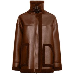 Silvian Heach, Dames, Jassen, Bruin, Maat: 2XS