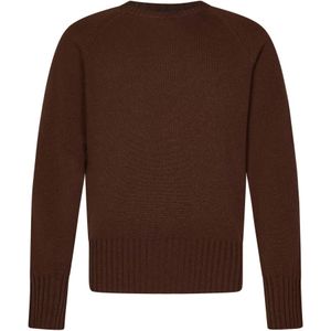 Doppiaa, Heren, Truien, Bruin, Maat: S Wol,