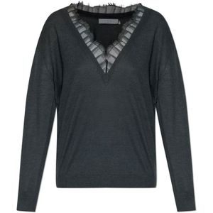 Iro, Dames, Truien, Grijs, Maat: M Zijde,