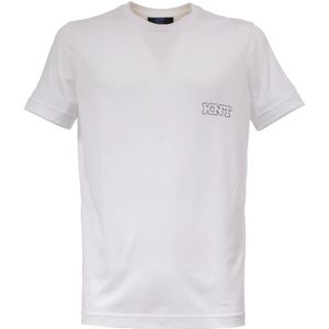 Kiton, Heren, Tops, Wit, Maat: S Katoen,