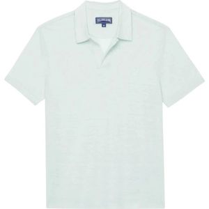 Vilebrequin, Heren, Tops, Blauw, Maat: L Linnen,