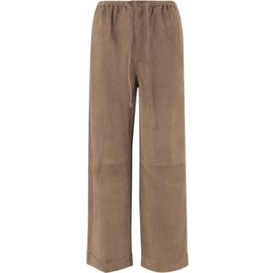 By Malene Birger, Dames, Broeken, Bruin, Maat: M