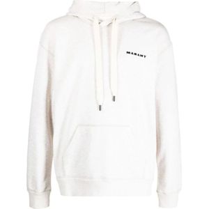 Isabel Marant, Heren, Sweatshirts & Hoodies, Wit, Maat: XL Katoen,